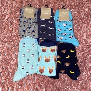 J. CREW graphic socks